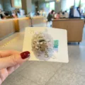 Süße bunte Stoffblumen Haarklammer für Kinder mit Sternanhänger, süßes Haaraccessoire. - Hellgrün Haarschnitt (C1-5)