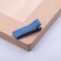 Blaue Stoff Entenschnabel Haarklammer, stilvolles Haaraccessoire Modell für das tägliche Styling. - 3.5cm Vollumhüllt / Blaugrün