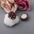Lila Kristall Blumen DIY Handwerk Zubehör, glitzernde Perlen Schuh und Haar Deko Anhänger. - Purpurroter Kristall