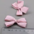 Rosa Schleifen Haarschleifen Basteln DIY Zubehör süße Handwerksmaterialien für Kinder Haardekor - Aprikose Nr. 24 F+