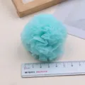 Hellblauer Netz Pompon DIY Haaraccessoire Kleidungs-Material flauschiger Deko Handwerk Ball. - L / Cyan