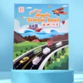 Kids children early education magic sticker book toddler Montessori puzzle game learning toy - Traffic Style