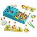 Houten magisch spel kralen clip sorteren speelgoed kinderen kleur matching vroege - Magisch combinatiespel