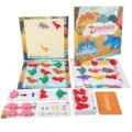 Dinosaur mathematical thinking children early education arithmetic matching puzzle toy set - XHN Dinosaur Logic Thinking Game