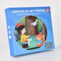 Bambini DIY Pom-Pom Adesivo Pittura Artistica Artigianato Giocattolo Educativo Creativo Regalo - Pittura Adesiva Pompon