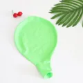 Grosshandel 36 Zoll flacher Latexballon fuer festliche Partydekoration, gruene Variante. - Grün