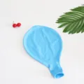 Hellblauer 36 Zoll flacher Latexballon fuer Partydekoration, grosser unaufgeblasener Ballon. - Blau