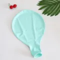 Großhandel 36 Zoll flacher Latexballon, große Partydekorationsballon für Feiern in hellgrün. - Cyan