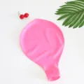 Rosa 36-Zoll flacher Latexballon für Party und Feiertagsdekoration Zubehör Variante. - Fuchsia