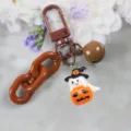 Halloween Fantasma Calabaza Llavero Resina Lindo Bolso Encanto Colgante Fiesta Regalo - Estilo 8