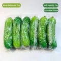 Set mit 6 realistischen Gurken-Squishy-Stressabbau-Spielzeugen in Einzelverpackung - Gurke (Beutel) / Einzelartikel