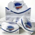 Nahaufnahme eines Simulations-Seifen-Squishy-Spielzeugs in transparenter Verpackung - Simulation Seife / 12er Set