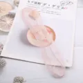 Accesorio de pelo de malla rosa lindas niñas redecilla elástica cubierta de moño herramienta de peinado - Accesorio Orejas Rosa Claro