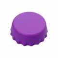 Tappo per bottiglia di birra in silicone viola riutilizzabile guarnizione fresca - Viola