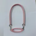 Pink silicone water bottle strap elastic cup ring portable lanyard for outdoor daily use - Light Pink (Oval Cup Sleeve Ring + Lanyard, Pearlescent Bag)