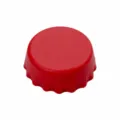 Tappo per bottiglia di birra in silicone rosso copri sigillo riutilizzabile top - Rosso