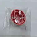 Pink silicone water cup strap ring, elastic bottle band portable holder accessory SKU display - Light Pink (Oval Cup Sleeve Ring + Lanyard + OPP Bag Packaging)