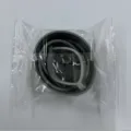 Gray silicone water bottle strap ring elastic cup band portable holder ring accessory - Grey (Oval Ring + Lanyard + Sleeve + OPP Packing)