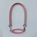 Pink silicone water bottle strap ring elastic band portable cup holder accessory variant. - Pink (Oval Cup Sleeve Ring + Lanyard, Pearlescent Bag)