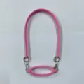 Pink Silicone Water Bottle Strap Band Portable Cup Holder Ringing Holder Accessory - Rose Red (Oval Cup Sleeve Ring + Lanyard in Pearlescent Bag)