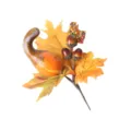 Kunstmatige herfst esdoornblad pompoen dennenappel bes prikker voor oogstfeest decor. - Stijl I