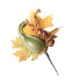 Herfst kunstmatige pompoen esdoornblad bes oogst decoratie accessoire voor krans ambacht - Stijl E