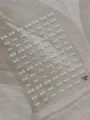 Mini Pearl Bow Nail Art Stickers Clear Sheet Cute 3D Manicure Decals Wholesale - White