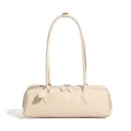 Borsa a spalla lunga minimalista in pelle bianco crema stile coreano da donna chic - 33*10.5*11 / Bianco avorio