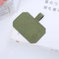 Toppa per cordino da telefono in tessuto verde linguetta universale per cover - Verde militare