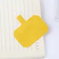 Linguetta per telefono gialla patch universale per custodia lanyard inserto carta. - Giallo