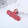 Parche de cordón para teléfono de tela roja lengüeta de funda universal detalle - Rojo
