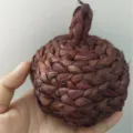 Woven straw pumpkin ball decoration for home decor Christmas festival party handicraft display - Dark Coffee Corn Braid Pumpkin, 10 cm