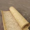 Natural woven reed mat for home decoration, rustic straw mat roll for interior styling. - 1.6m * 2.7m