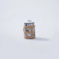 Hand-woven straw rattan cup sleeve ceramic glass bottle protective mesh home decoration item - Style 7