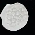 Perline a stella con motivo a onde trasparenti 19mm ciondolo DIY per braccialetti fatti a mano - Trasparente