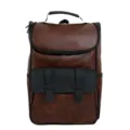 Sac a dos de voyage homme grand capacite cartable ordinateur sac ecole cuir vintage - Sac Unique / Marron