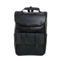 Sac à dos en cuir homme élégant sac ordinateur souple grande capacité cartable loisir - Sac Unique / Noir