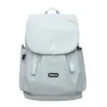 Light blue casual backpack with large capacity for travel, school, and outdoor sports use. - Light Blue