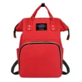 Roter multifunktionaler Wickelrucksack mit grossem Fassungsvermoegen und leichtem Design. - Rot
