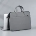 Borsa per laptop grigia 14 15.6 pollici custodia sottile ventiquattrore manico borsa computer - 13" / Grigio