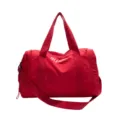 Sac de voyage rouge grande capacite sac de sport fitness leger pour loisir quotidien - Rouge