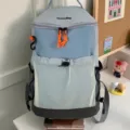 Sac à dos de randonnée et de voyage multifonctionnel de grande capacité pour plein air - L / Bleu