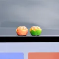 Mini cute fruit orange car ornament dashboard display screen interior decor accessory - Small Oranges, 2 Pack, Trace-Free Adhesive Included