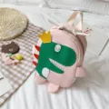 Süßer Dinosaurier Kinder Rucksack für Kindergarten, rosa Kleinkind Schultasche mit niedlichem Design. - Rosa
