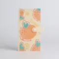 Bonito tarjetero fotográfico de 3 pulgadas con motivo naranja, álbum de almacenamiento. - Naranja (240 ranuras para tarjetas)