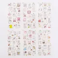 Cute cartoon stickers set for DIY scrapbooking diary decoration, adorable animal designs for kids crafts. - Cute Pet Emojis - No. 019