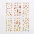 Cute cartoon cat sticker detail sheet, DIY diary journal decoration, clear printing pattern. - Little Kitten - No. 058