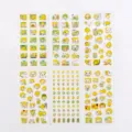 Cute cartoon lemon sticker set for student diary DIY and album decoration detail view. - Mr. Lemon - No. S41