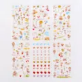 Cute cartoon sticker sheet, transparent DIY decorative stickers for hand account and diary. - Happy Childhood - No. 051