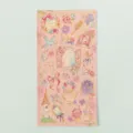 Retro gold-stamped stickers dreamy princess fairy tale decorative journal material sheet - Rapunzel Series - 06